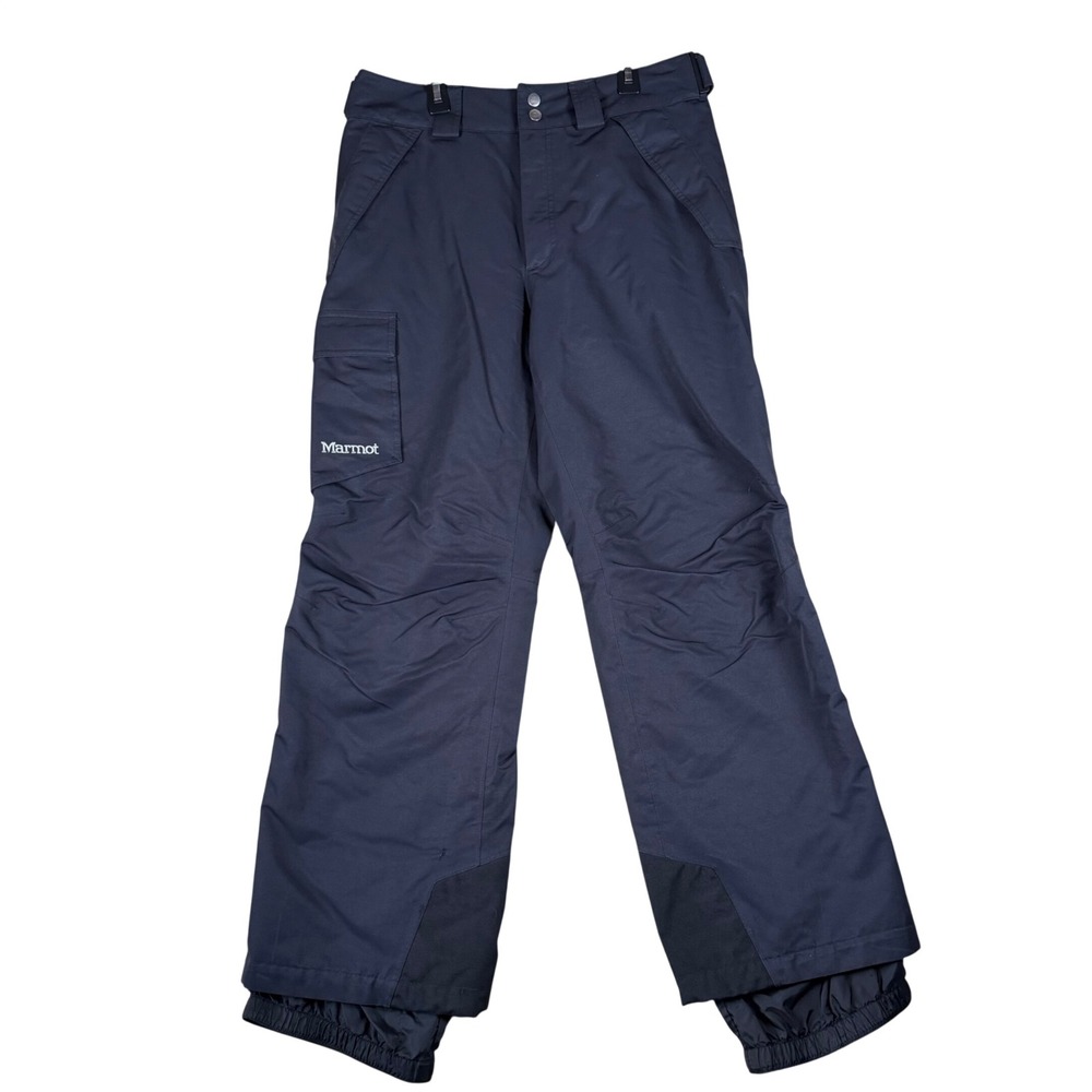 Marmot Mens Charcoal Gray Insulated Ski Snowboard Cargo Pants Size Medium